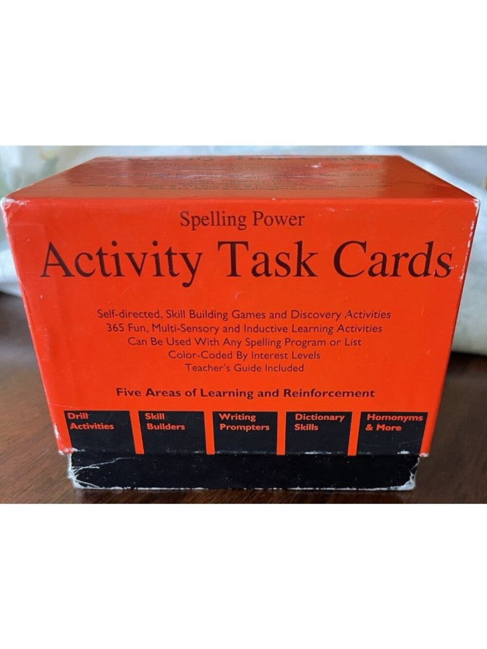 Spelling Power Activity Task Cards (New from Publisher)